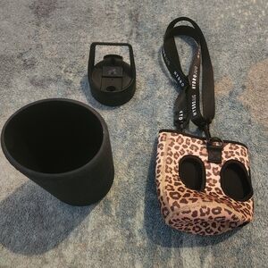 Hydrojug sleeve, carrying slip and lid